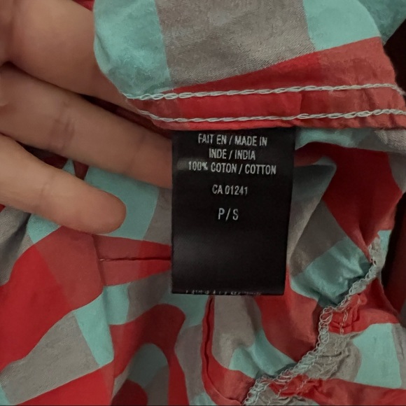 /Twik/ Long Sleeve Plaid Cotton Shirt by Simons (S) - Picture 4 of 4